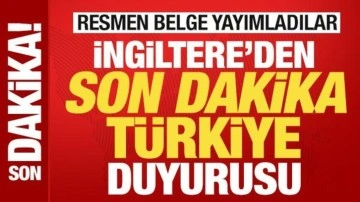 İngiltere'den son dakika Türkiye duyurusu! "Kilit ortak"