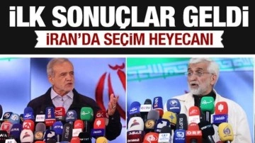 İran'daki seçimde ilk sonuçlar geldi! 500 bin oy fark var