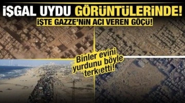 İşgal uydu görüntülerine yansıdı!