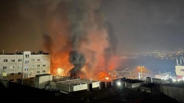 İsrail bu kez sebze halini hedef aldı... Batı Şeria'da 30 dükkan yıkıldı!