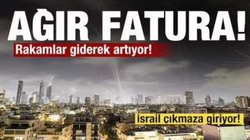 İsrail çıkmaza giriyor! Rakamlar giderek artıyor! Savaşta ağır fatura!
