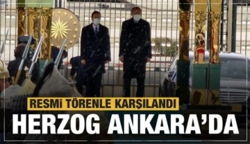 İsrail Cumhurbaşkanı Herzog Ankrara'da! Dikkat &ccedil;eken mesaj