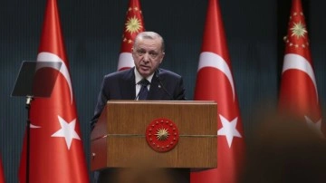 İsrail Cumhurbaşkanı ile g&ouml;r&uuml;şen Erdoğan'dan &ouml;nemli mesajlar