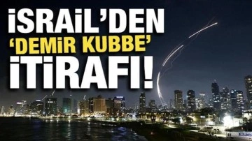 İsrail'den 'Demir Kubbe' itirafı! 'Yetersiz kaldı'