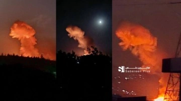 İsrail'den Suriye'ye gece saldırısı! Askeri üs vuruldu