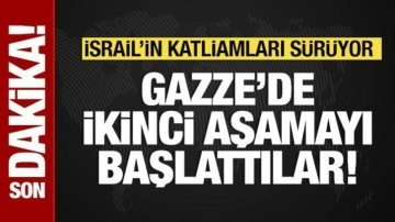 İsrail, Gazze'deki işgalin ikinci aşamasını başlattı