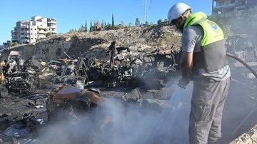 İsrail'in Lübnan'da bir iş makinasına düzenlediği saldırıda 1 kişi öldü