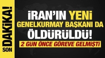 İsrail ordusu: İran'ın yeni Genelkurmay Başkanı öldürüldü!