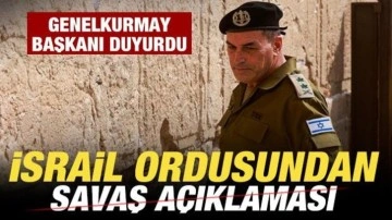 İsrail ordusu son dakika duyurdu! Beklenmedik savaş açıklaması