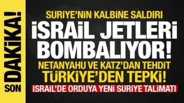 İsrail, Şam'ı bombaladı! Cumhurbaşkanlığı ve Genelkurmay Başkanlığı vuruldu