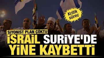 İsrail, Suriye'de yine kaybetti! Dürzilerden red