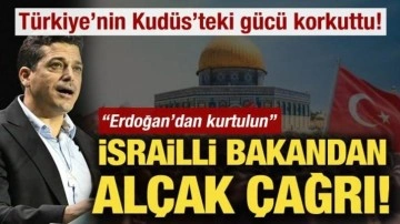 İsrailli Bakandan alçak çağrı! "Türk varlıklarını yasaklayın"