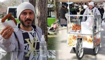 İşsiz kaldığı d&ouml;nem tesad&uuml;fen başladı, seyyar satıcılık 10 yıldır kazan&ccedil; kapısı oldu