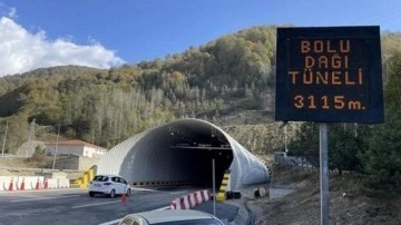 İstanbul'a gidecekler dikkat! Bolu Dağı Tüneli kapalı olacak!