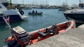 İstanbul Boğazı'nda tekneyle çarpışan kanodan suya düşen 4 kişi kurtarıldı
