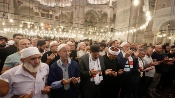 İstanbul'da Gazze için dua programı düzenlendi