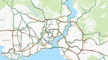İstanbul'da sağanak trafiği: Yoğunluk yüzde 74'e kadar çıktı