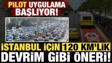 İstanbul trafiği için devrim gibi öneri! 'Otobüs öncelikli yol' uygulaması geliyor: 120 km