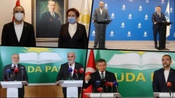 İşte H&Uuml;DA PAR'la g&ouml;r&uuml;şen 6'lı masa liderleri