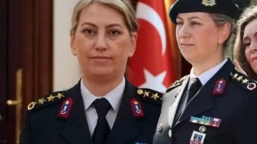 İşte jandarmanın yeni paşası Gülden Mat Şakir! Tuğgeneralliğe terfi etti