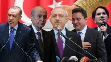 İttifaklar arasında kıyasıya se&ccedil;im yarışı! 13 şirketin anketleri derlendi, işte ortaya &ccedil;ıkan sonu&ccedil;