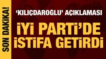 İYİ Parti Genel Başkan Yardımcısı Cihan Pa&ccedil;acı istifa etti
