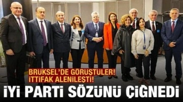 İYİ Parti ile HDP arasındaki g&ouml;r&uuml;şmenin g&ouml;r&uuml;nt&uuml;leri sızdı: Masada kimler yok ki