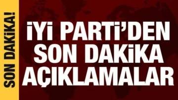 İYİ Parti S&ouml;zc&uuml;s&uuml; K&uuml;rşad Zorlu a&ccedil;ıklama yapıyor