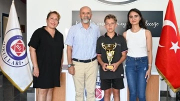 İzmir BİL Koleji öğrencisi Çağrı Karatepe LGS birincisi oldu