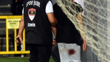 İzmir derbisinde saldırı: Bir taraftar hastaneye kaldırıldı