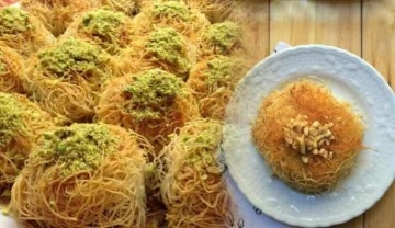 Kadayıf tatlısı nasıl yapılır? Kadayıf tatlısı p&uuml;f noktaları...