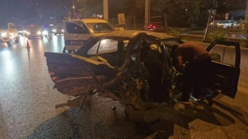 Kadıköy'de 3 araçlık zincirleme kaza!
