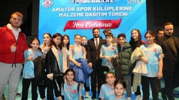 Kağıthane Belediyesi'nden amatör spor kulüplerine büyük destek