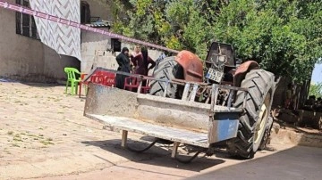 Kahreden olay! 2 yaşındaki çocuk, traktörü hareket ettirdi, 1 yaşındaki kuzeninin ezdi