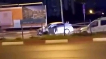 Kaldırımda yürüyen baba ve oğlunu canlarından etti!