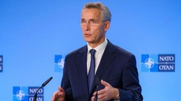 Kameralar &ouml;n&uuml;nde NATO Genel Sekreteri'ni zora sokan soru