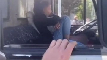 Kamyonu çalan kadın kaza yaptı, yakalandı!