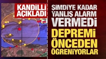 Kandilli açıkladı, şimdiye kadar yanlış alarm vermedi: Depremi önceden öğreniyorlar