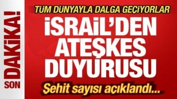 Kanlı saldırılar sonrası İsrail'den ateşkes duyurusu! Tüm dünyayla dalga geçiyorlar