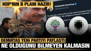 Kapatma davası devam eden HDP'nin B planı hazır! Se&ccedil;ime girecekleri yeni parti belli oldu