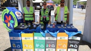 KapıkayaFest’te 4 günde 7 ton atık toplandı