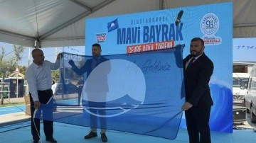 Karaburun sahili mavi bayrağına buluştu