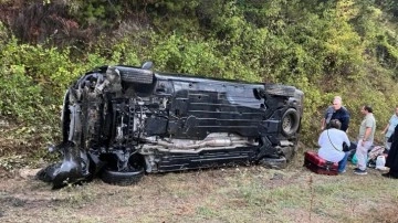Kastamonu’da araç takla attı: 3 yaralı