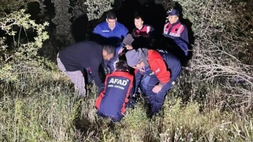 Kaybolan zihinsel engelli kadın, termal dron yardımıyla bulundu