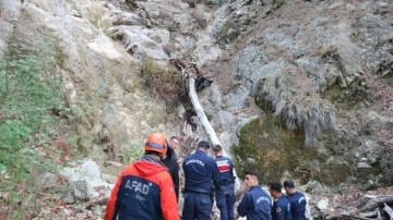 Kayıp olarak aranan Miraç uçurum dibinde ölü bulundu
