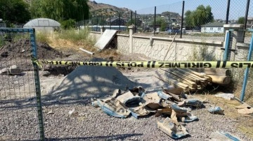 Kayseri'de toprak kayması sonucu 1 işçi yaralandı
