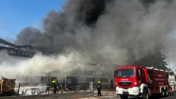 Kayseri'de yangın: Hırdavatçıda çıktı fabrikaya sıçradı