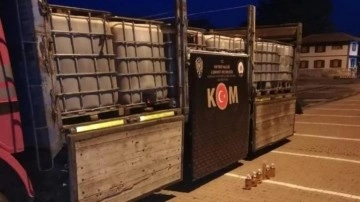 Kayseri&rsquo;de 15 bin litre ka&ccedil;ak akaryakıt ele ge&ccedil;irildi