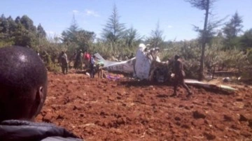 Kenya’da sağlık personelini taşıyan küçük uçak düştü: 6 ölü