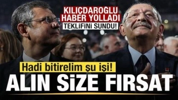 Kılıçdaroğlu haber yolladı! Teklifini sundu! Hadi bitirelim şu işi! Alın size fırsat